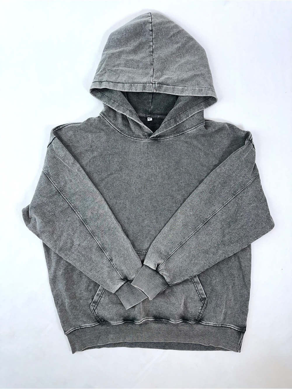 3 pack Men's Washed oversize acid washed  Pullover Hoodie - Casual Comfort
